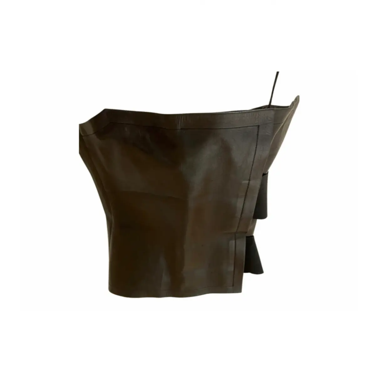 Leather corset Yves Saint Laurent - Vintage