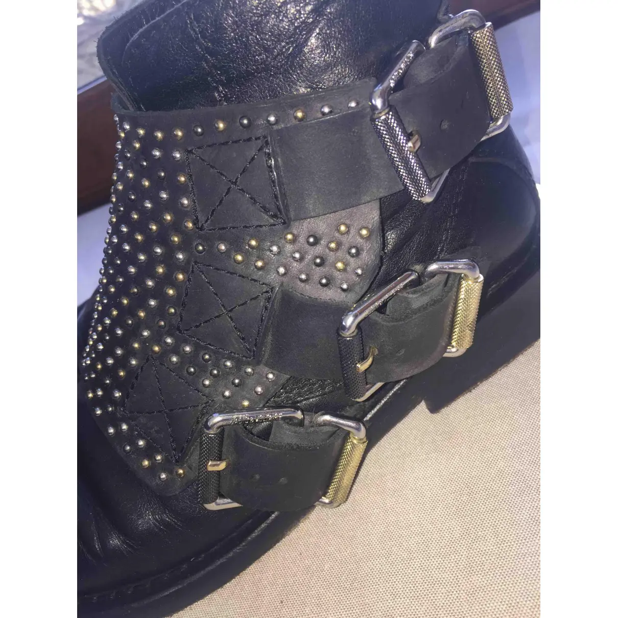 Buy Zadig & Voltaire Leather ankle boots online