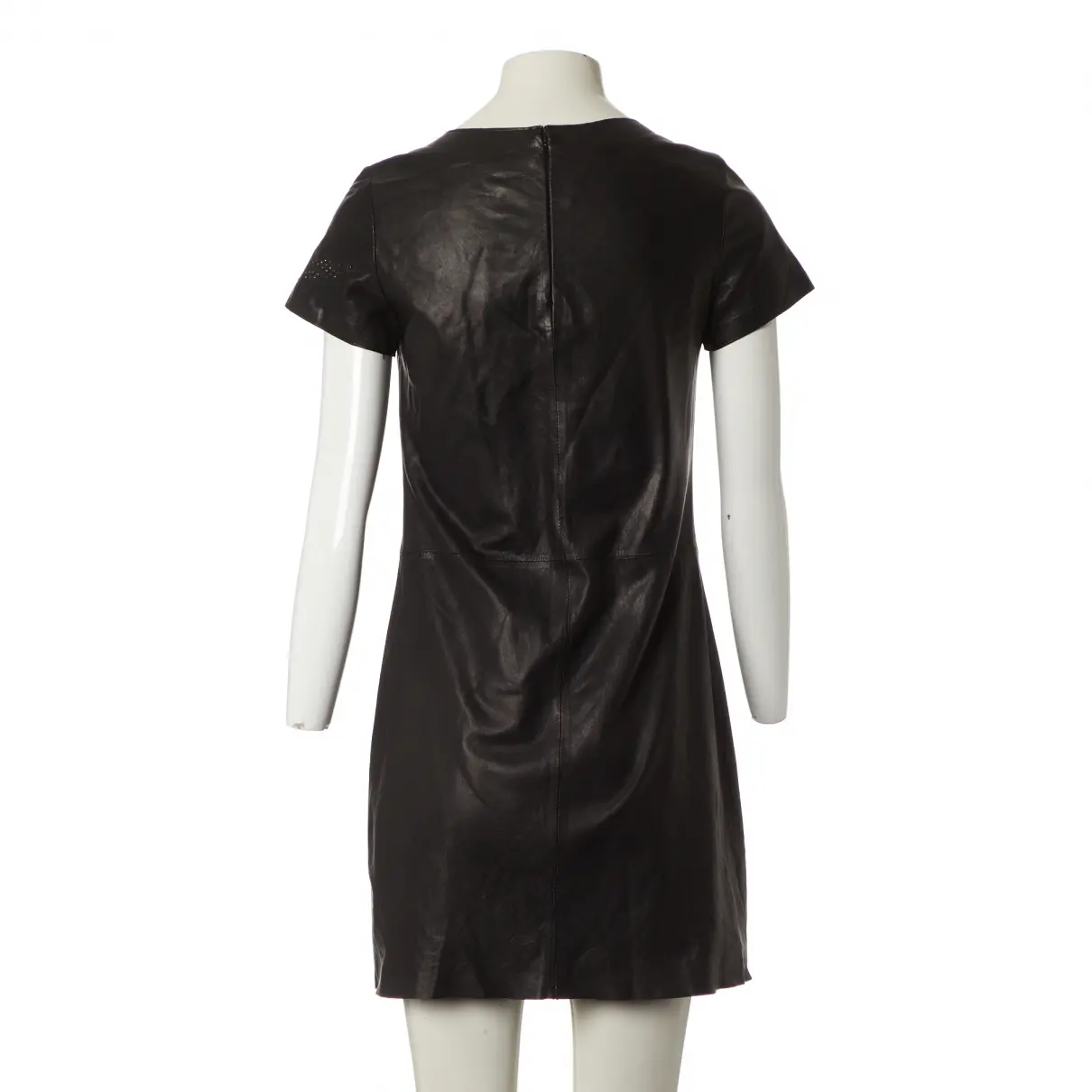 Buy Zadig & Voltaire Leather mid-length dress online
