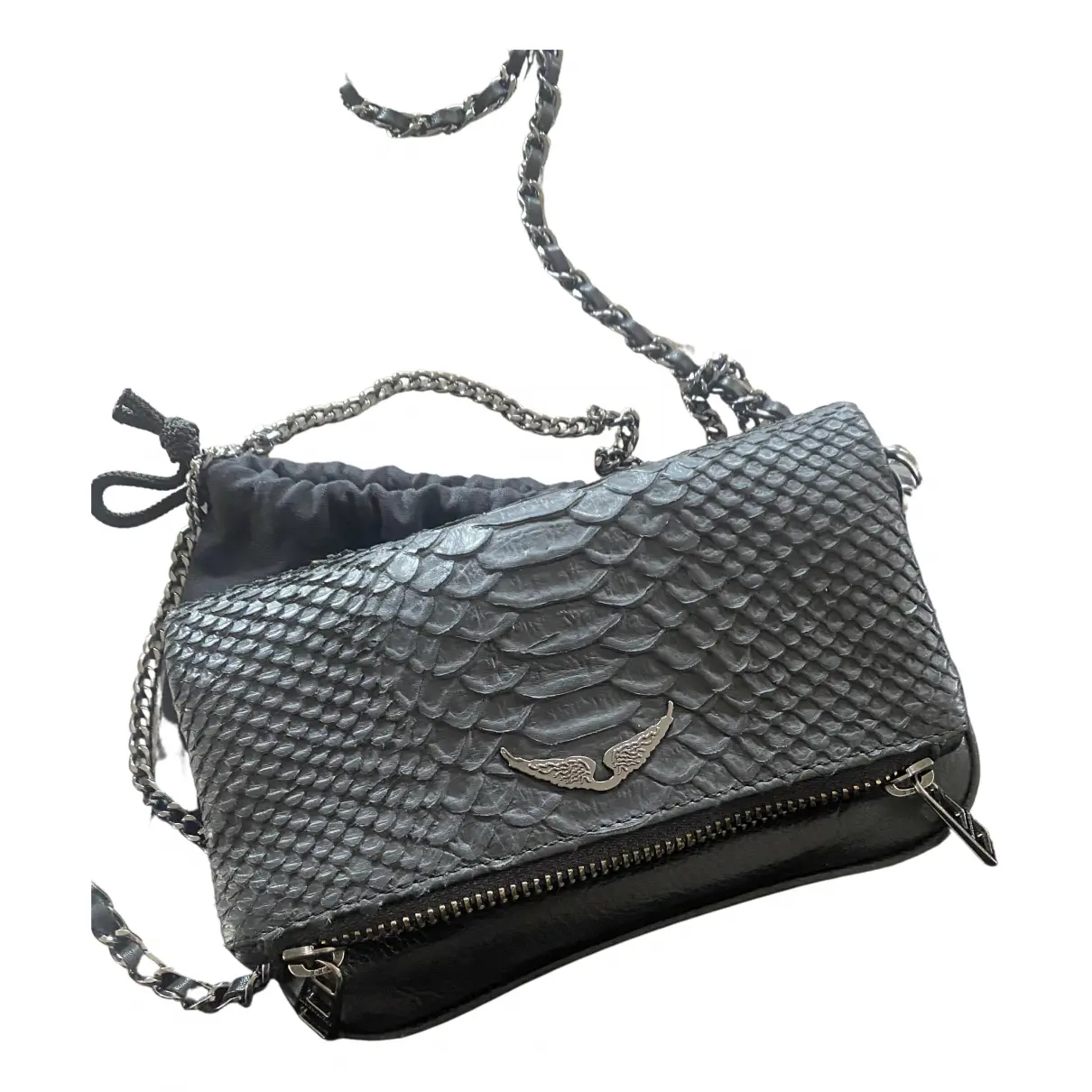 Leather handbag Zadig & Voltaire