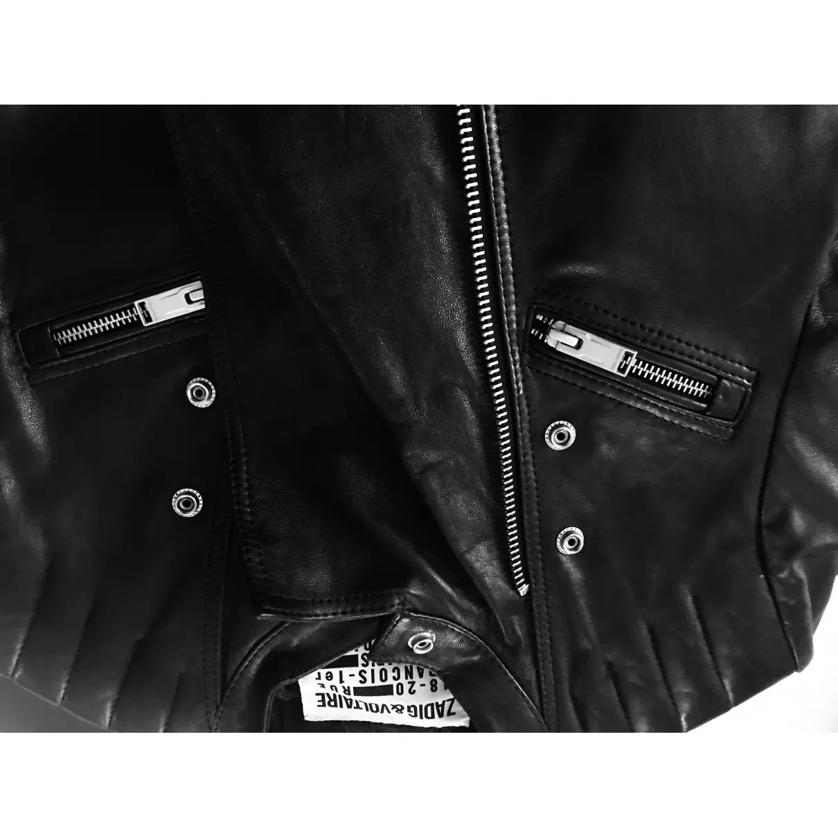 Leather jacket Zadig & Voltaire