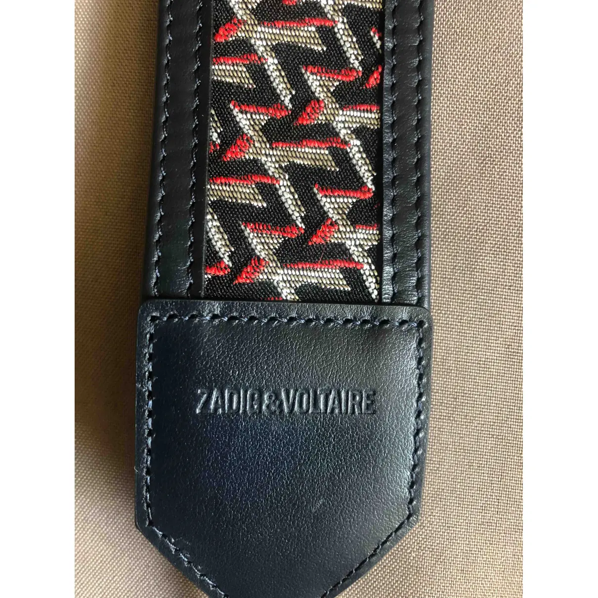 Leather purse Zadig & Voltaire