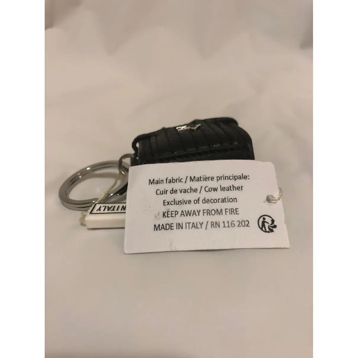 Leather key ring Zadig & Voltaire