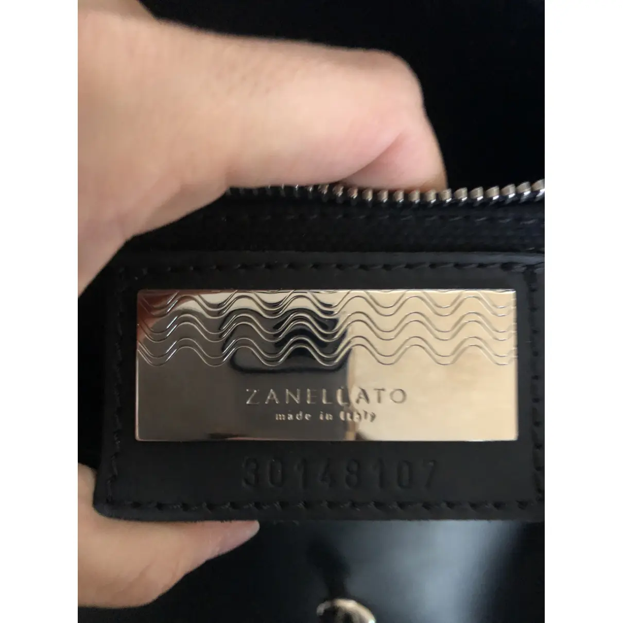 Leather tote Zanellato
