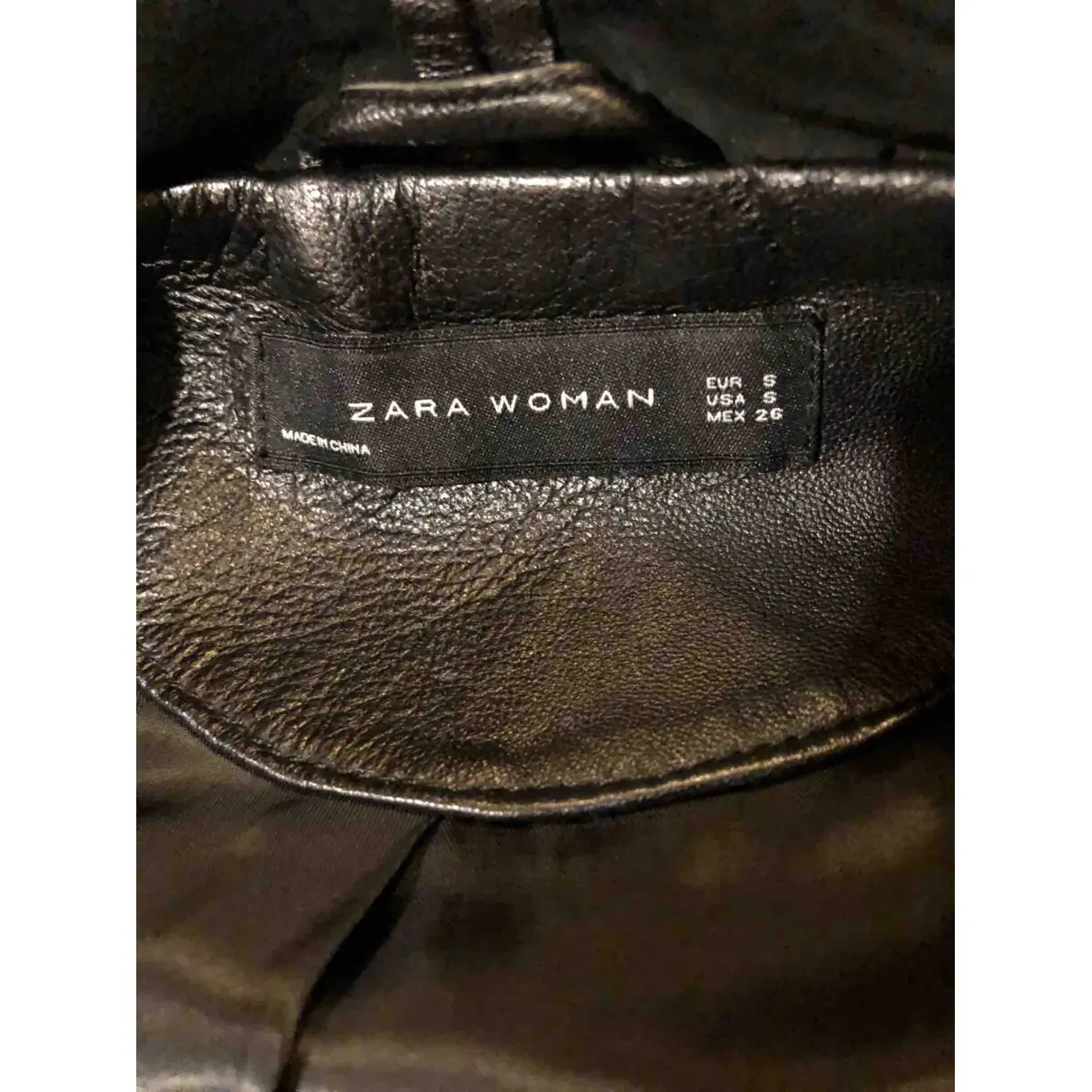Luxury Zara Leather jackets Women