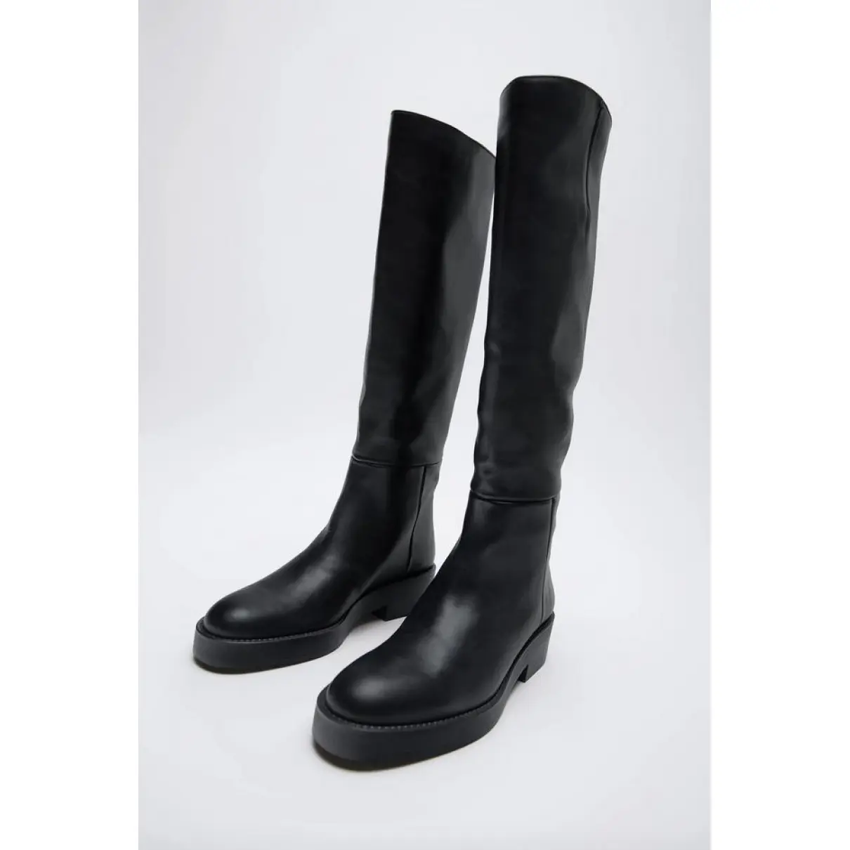 Buy Zara Leather riding boots online