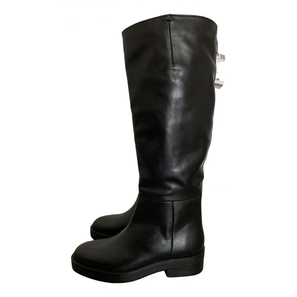 Leather riding boots Zara