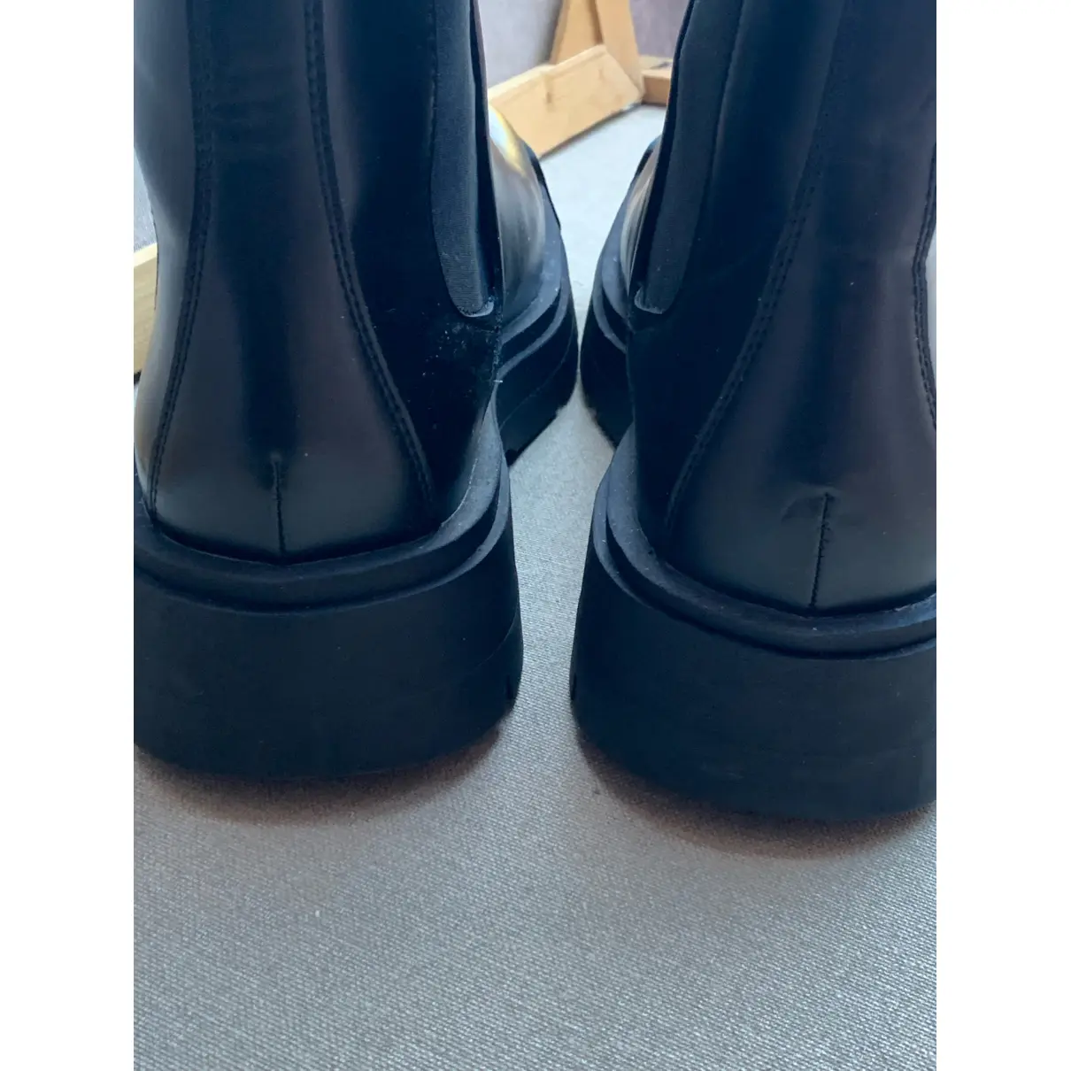 Buy Zara Leather boots online