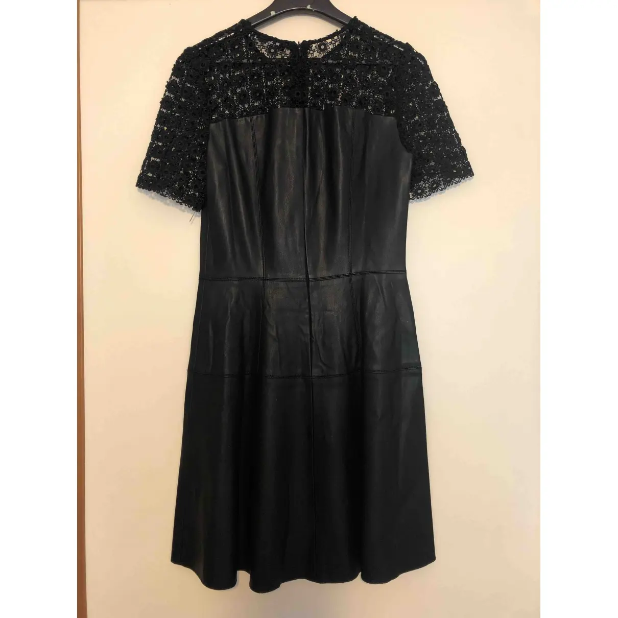 Zara Leather mini dress for sale