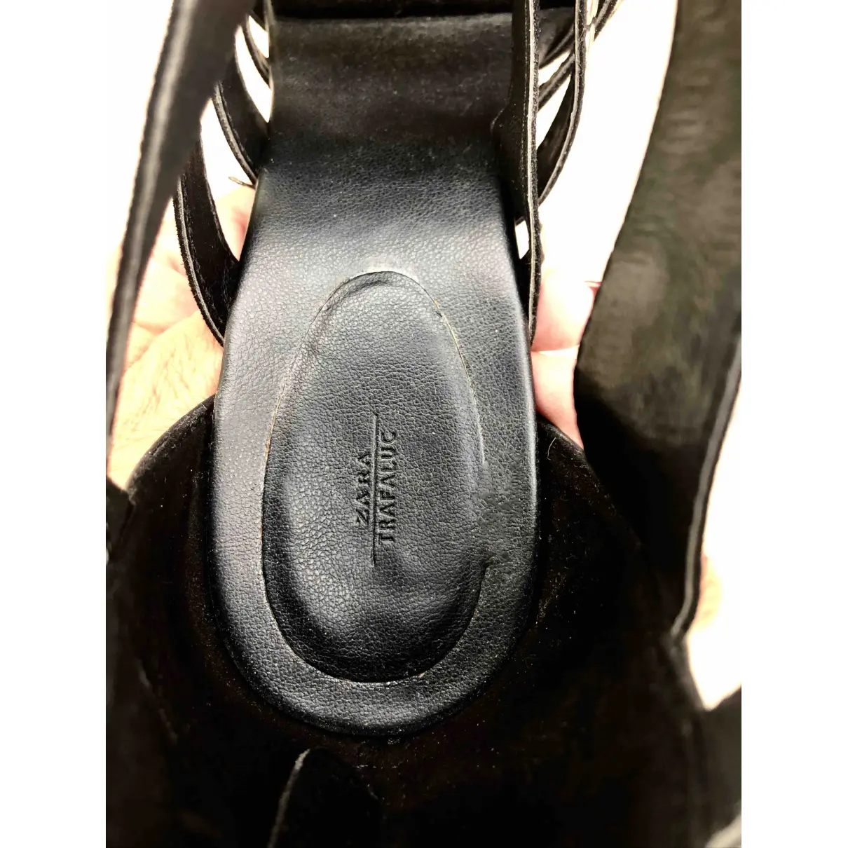 Leather sandal Zara