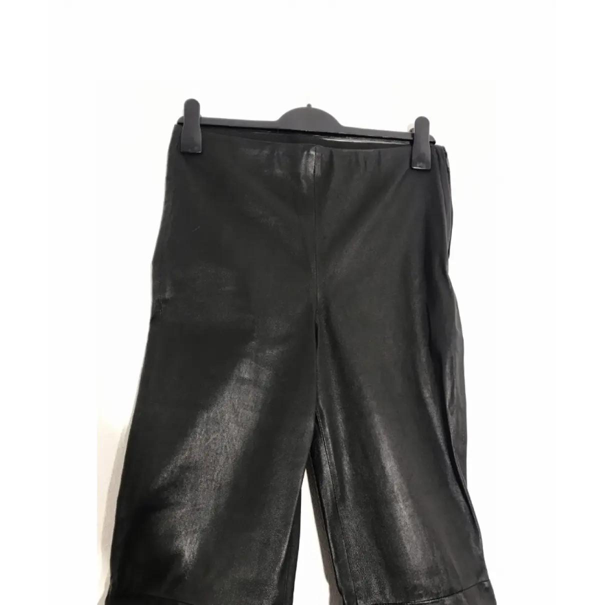 Leather trousers Zara