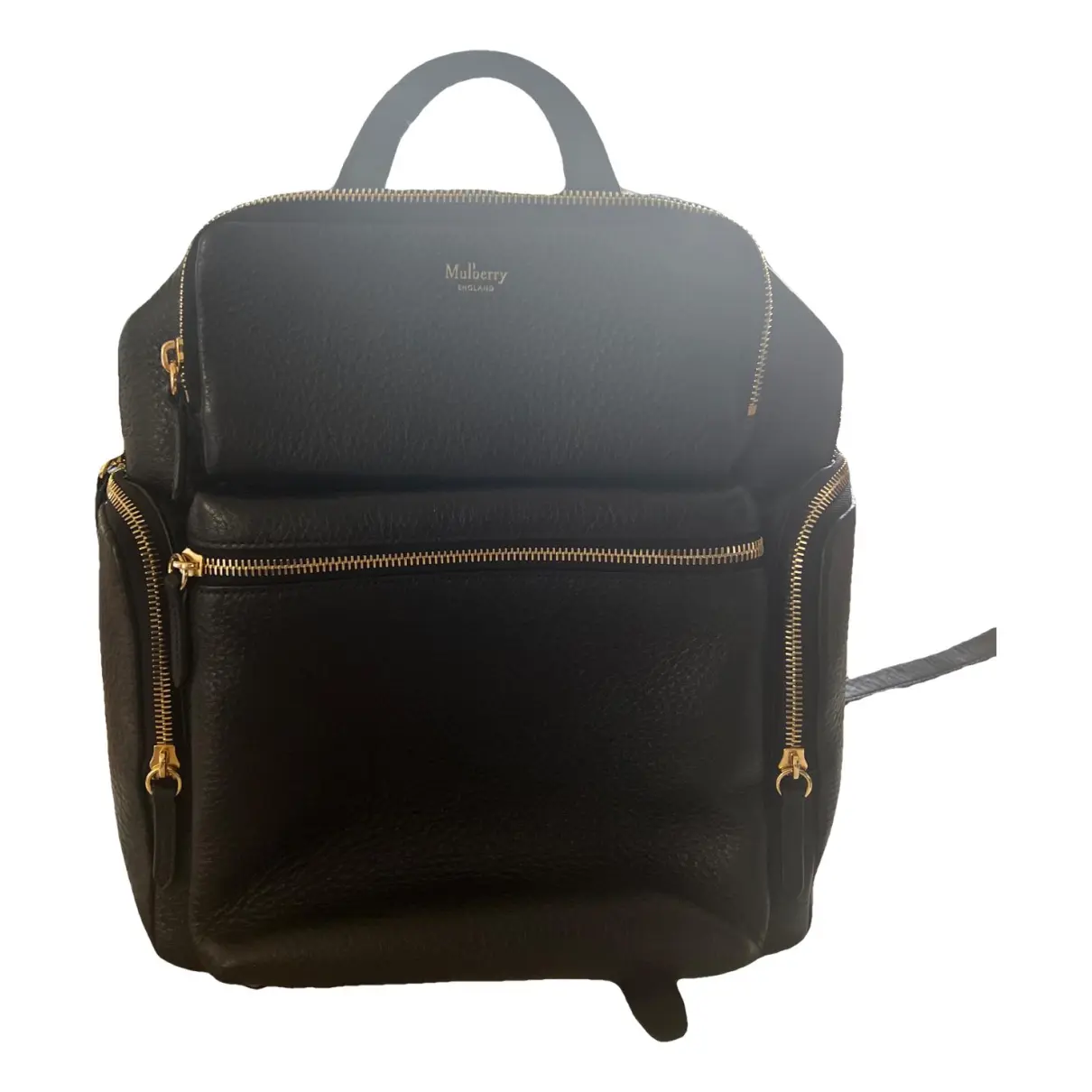 Zipped Backpack leather backpack Mulberry