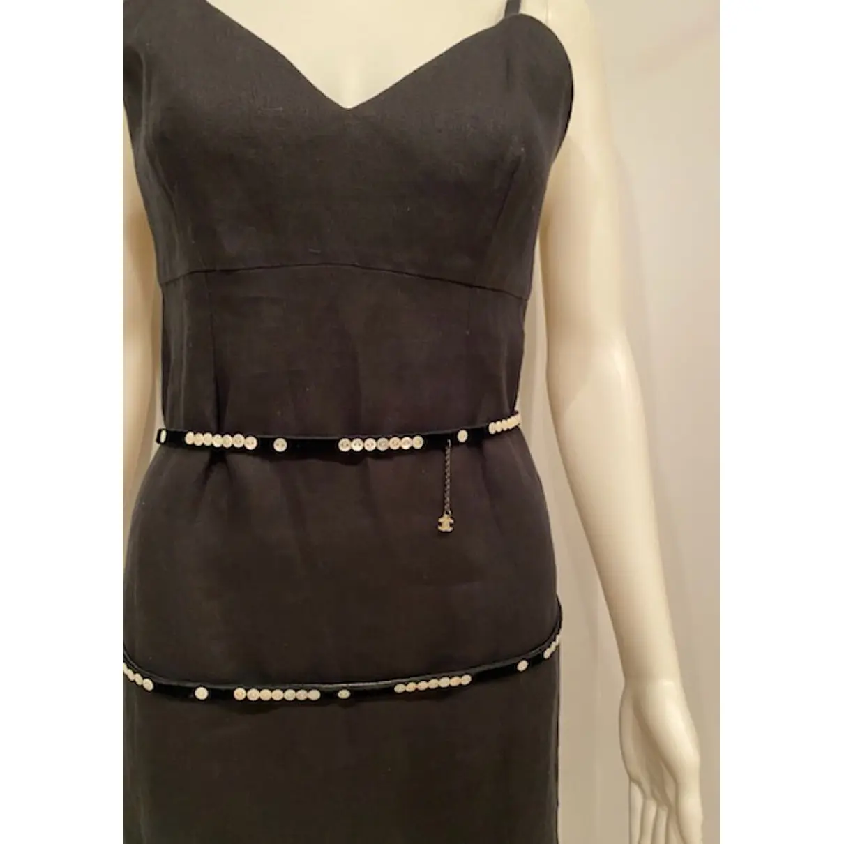 Linen maxi dress Chanel - Vintage
