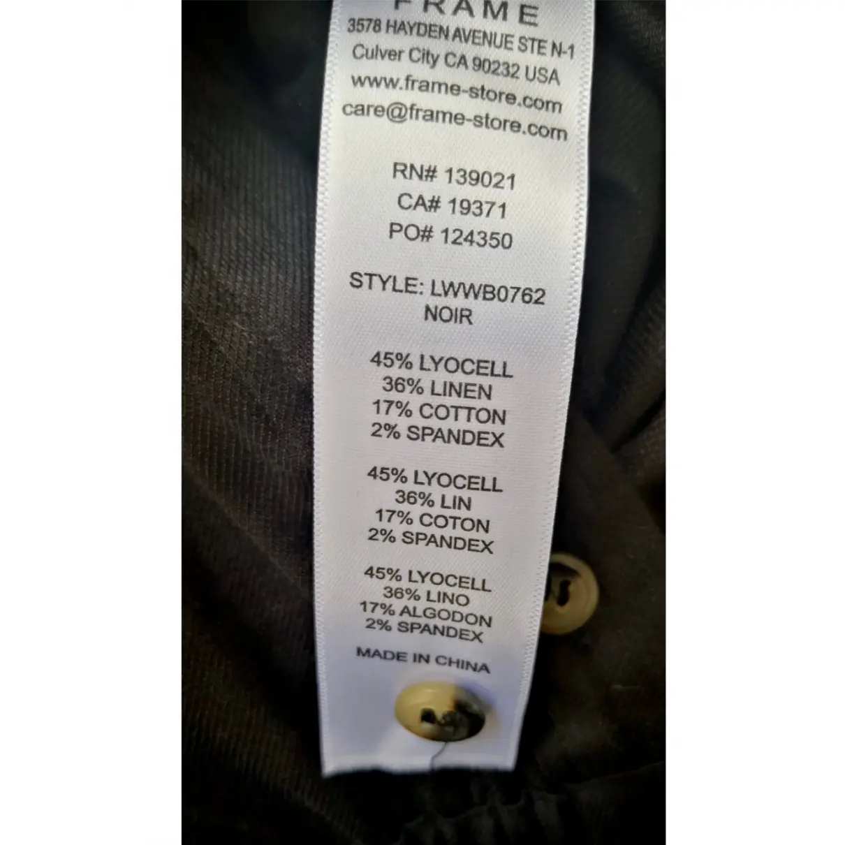 Buy Frame Linen jumpsuit online