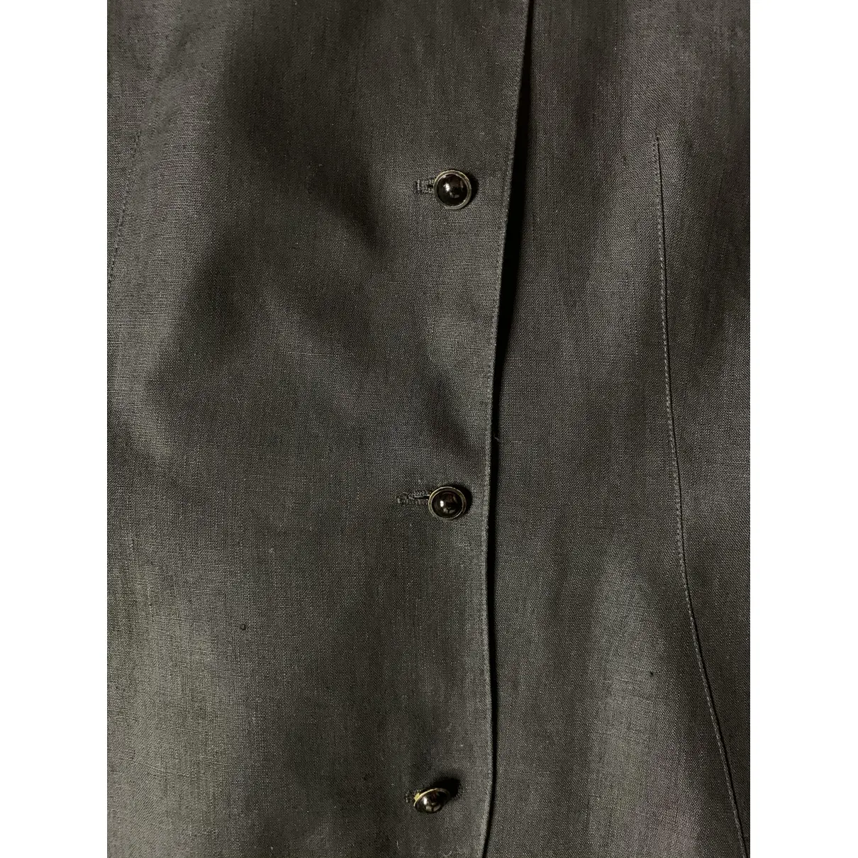 Linen cardi coat Gianni Versace - Vintage
