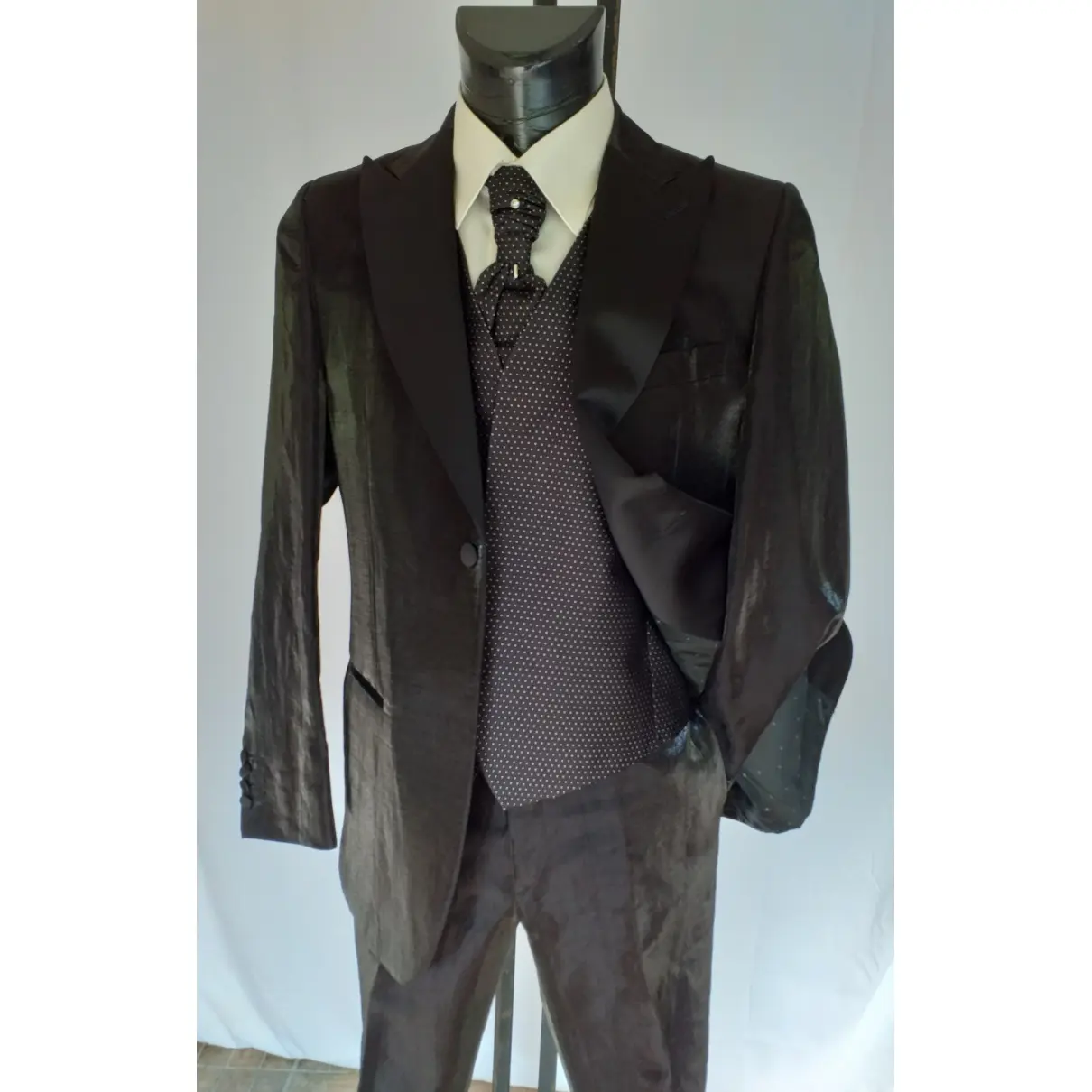 Linen suit Guy Laroche - Vintage