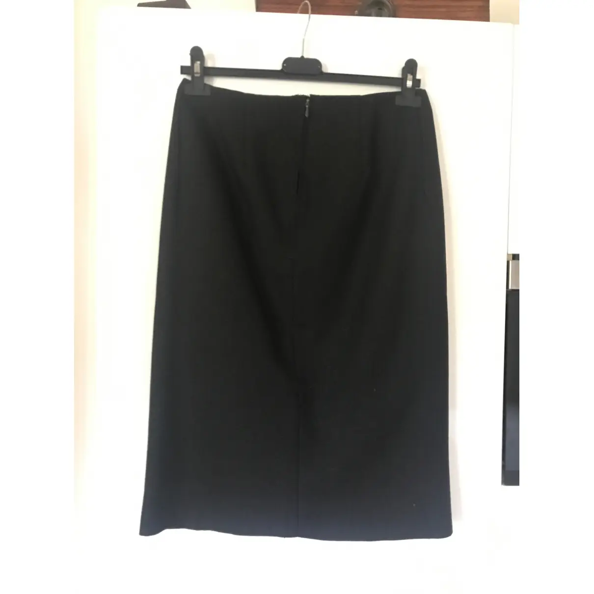 Buy Jaeger Linen mid-length skirt online