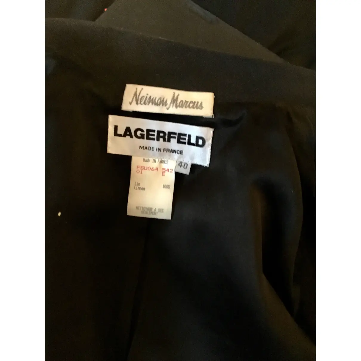 Linen suit jacket Karl Lagerfeld