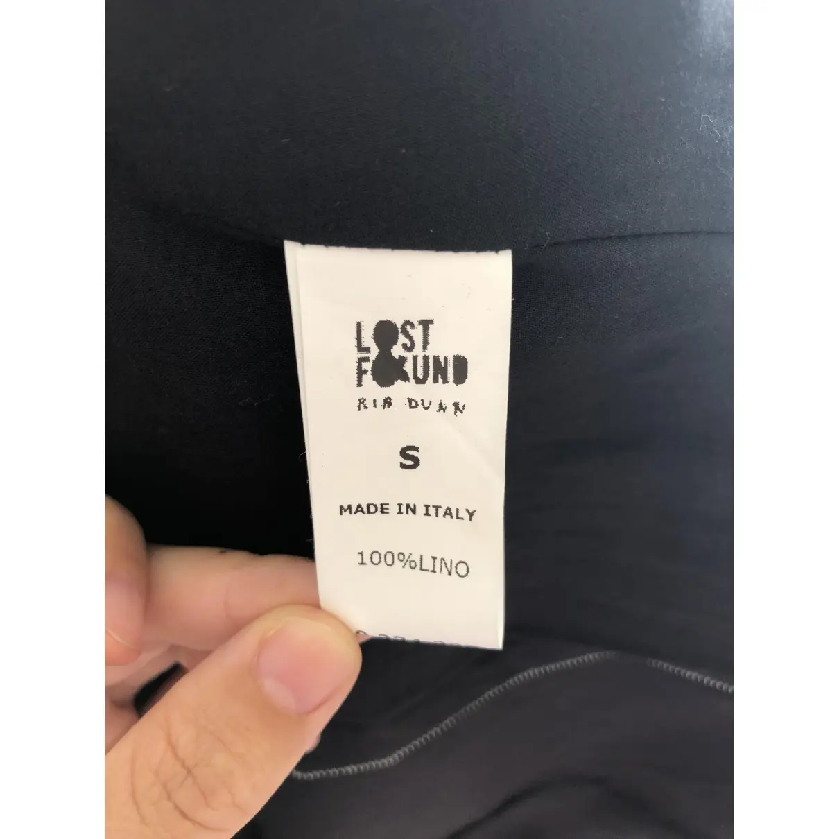 Buy LOST & FOUND RIA DUNN Linen jacket online