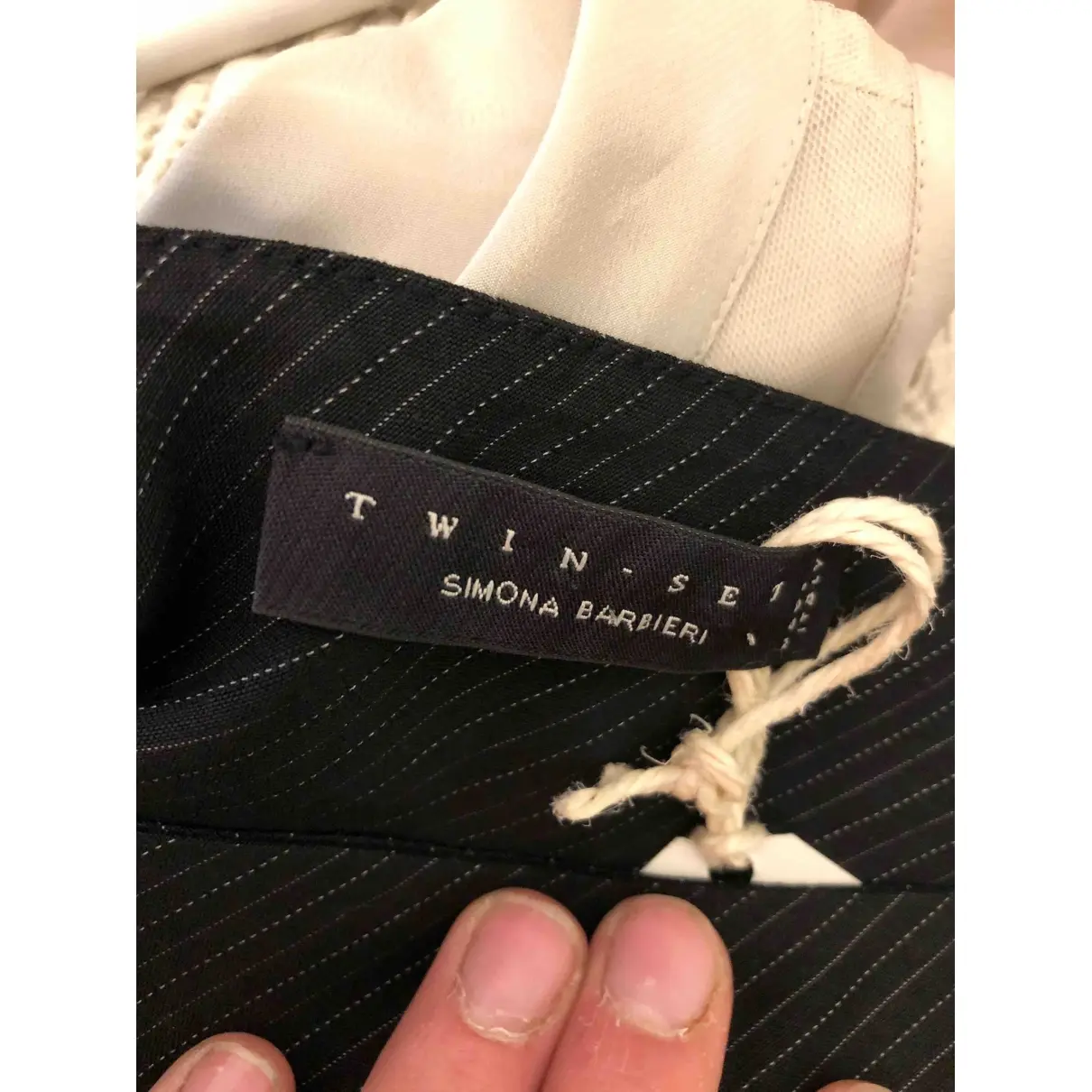 Buy Twinset Linen mid-length dress online