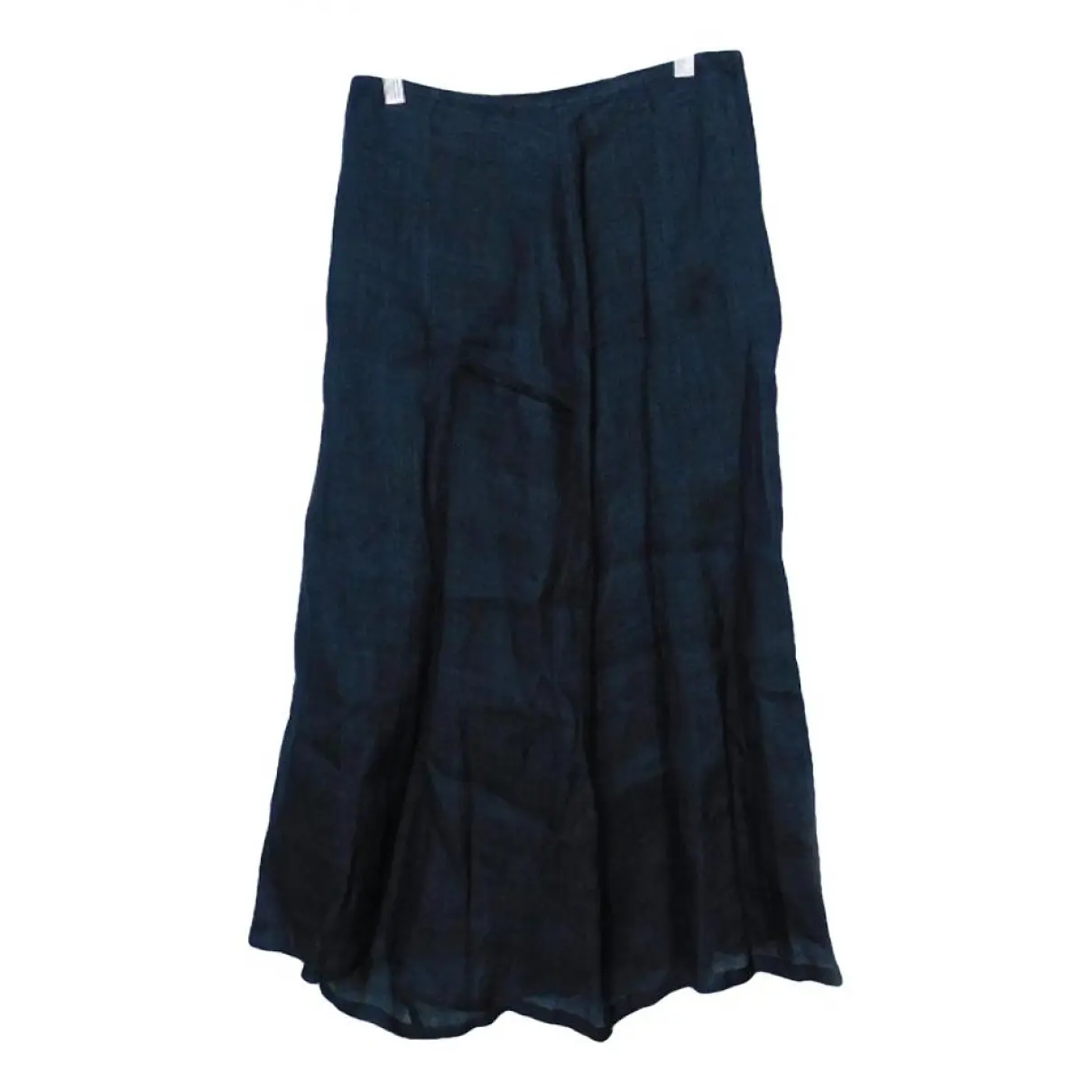 Linen maxi skirt