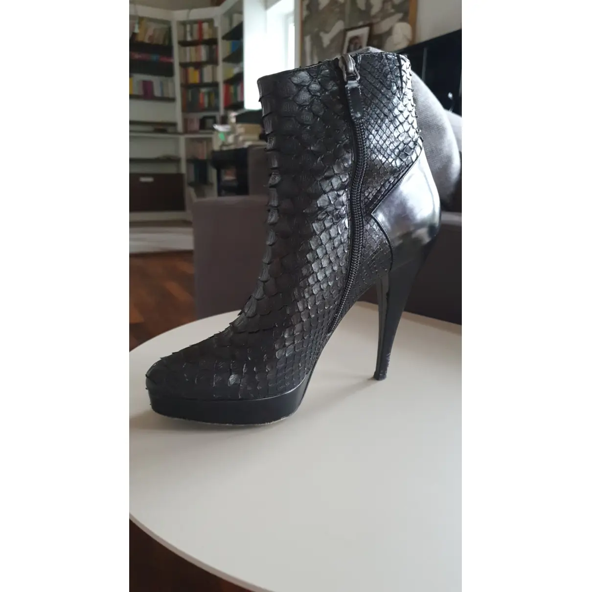 Buy Barbara Bui Lizard ankle boots online