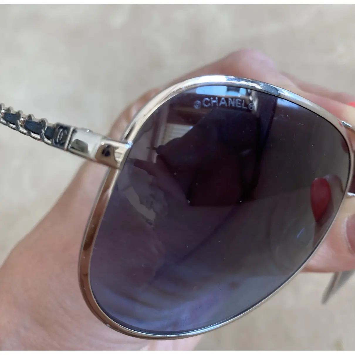 Aviator sunglasses Chanel