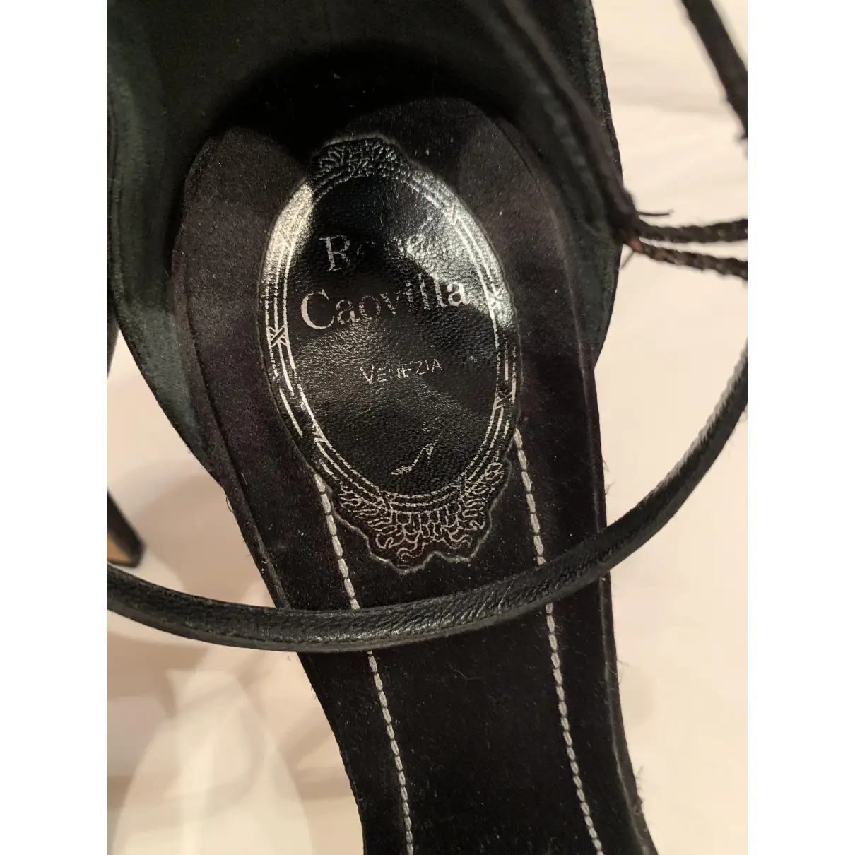 Mink sandals Rene Caovilla