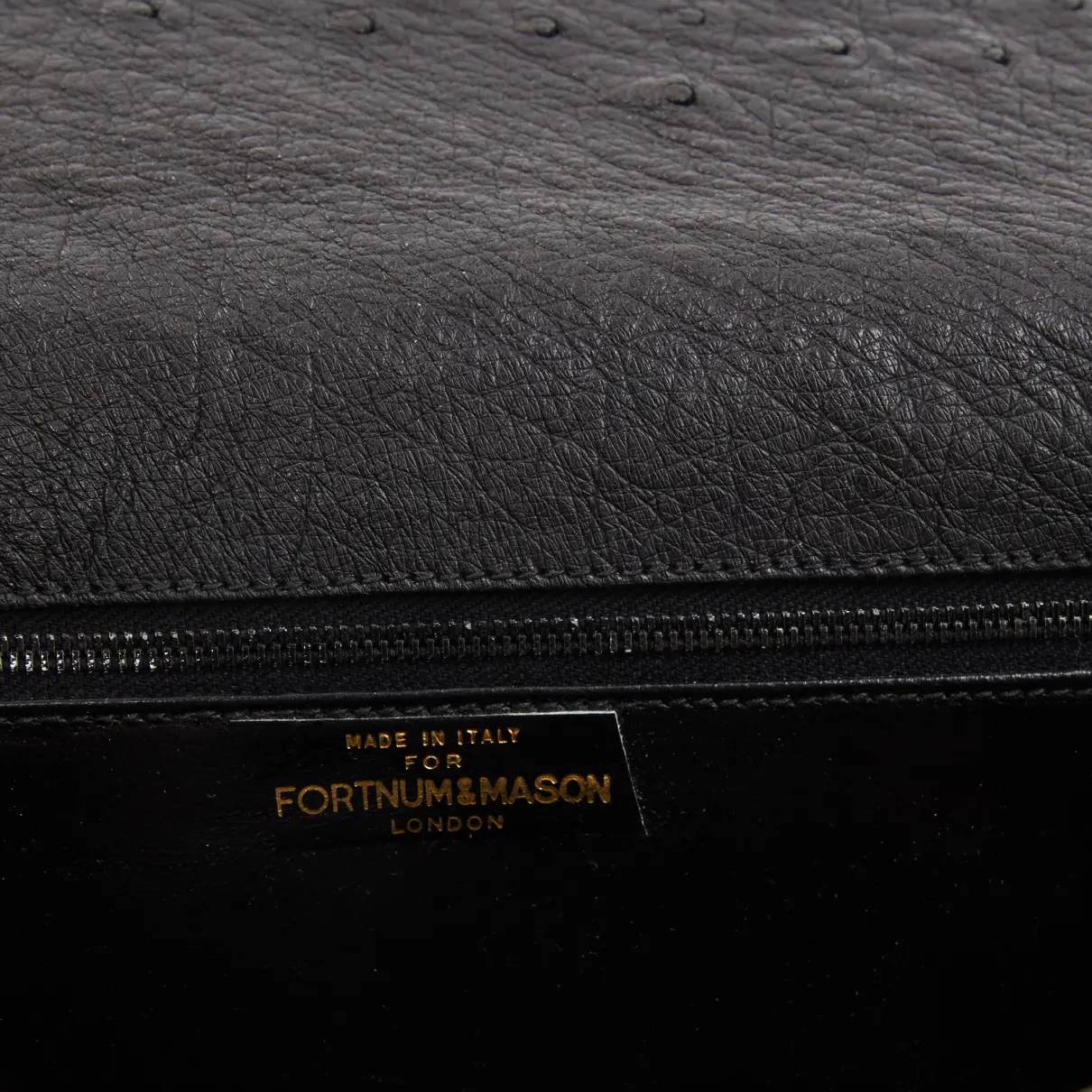 Ostrich handbag Forte Couture