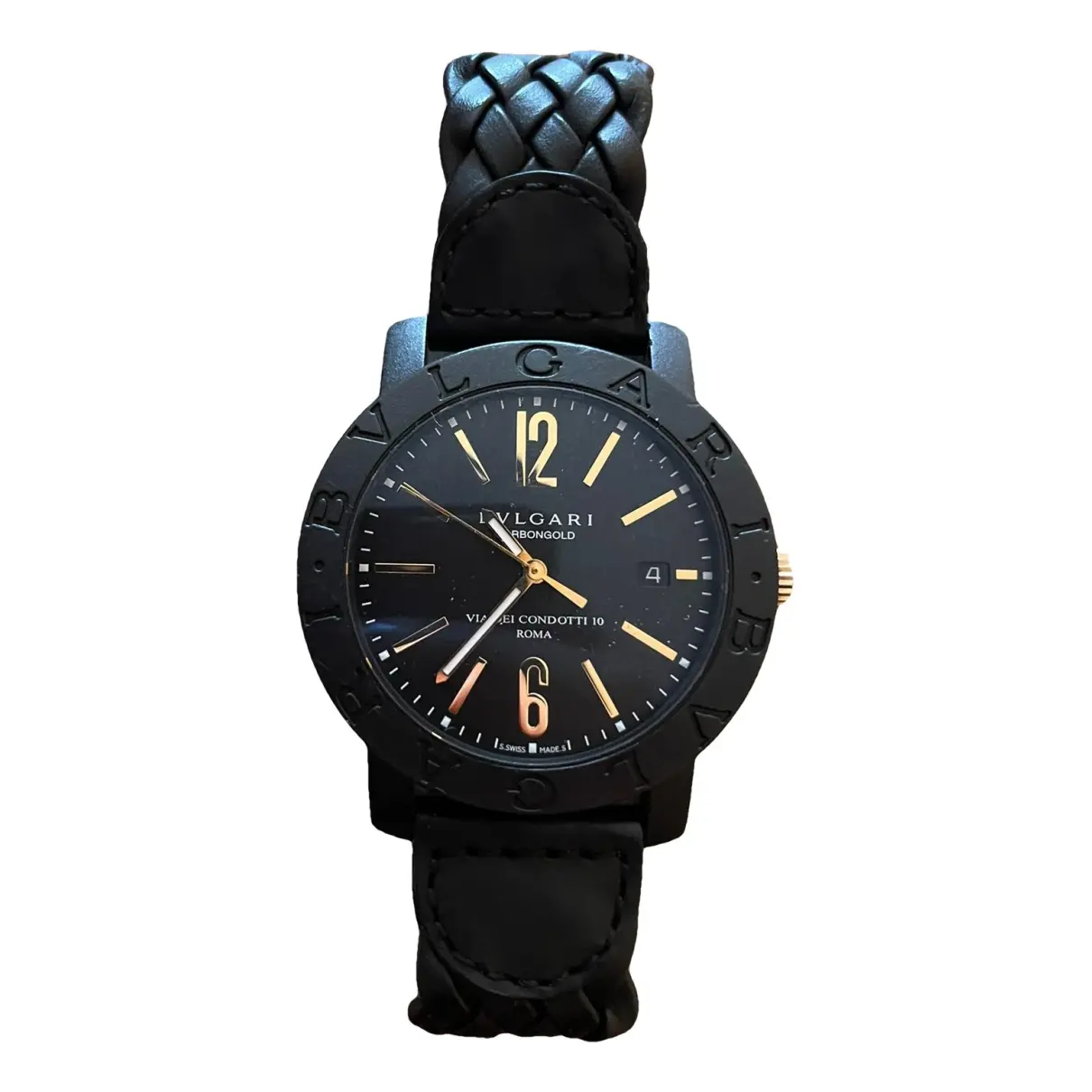 Carbon Gold watch