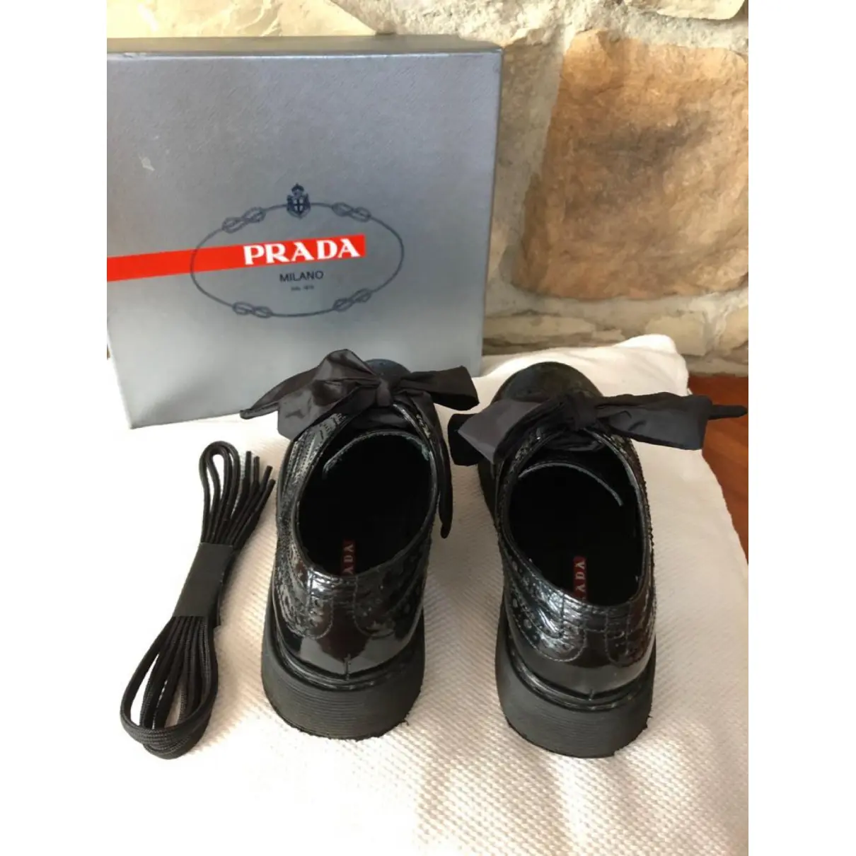 Buy Prada Lace up boots online