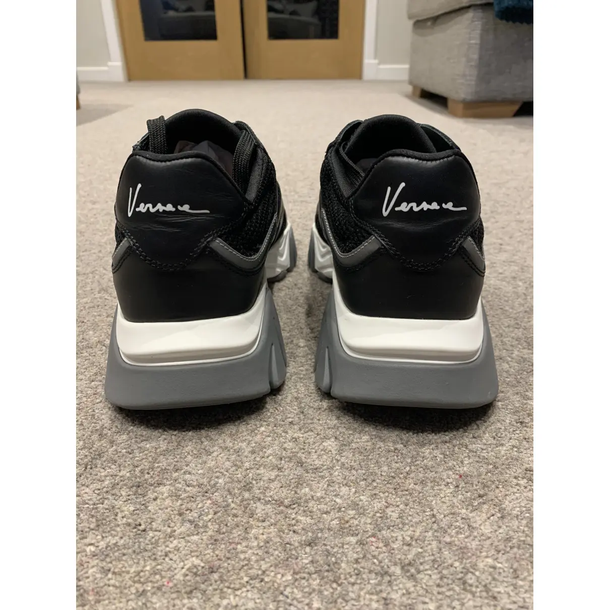 Squalo low trainers Versace