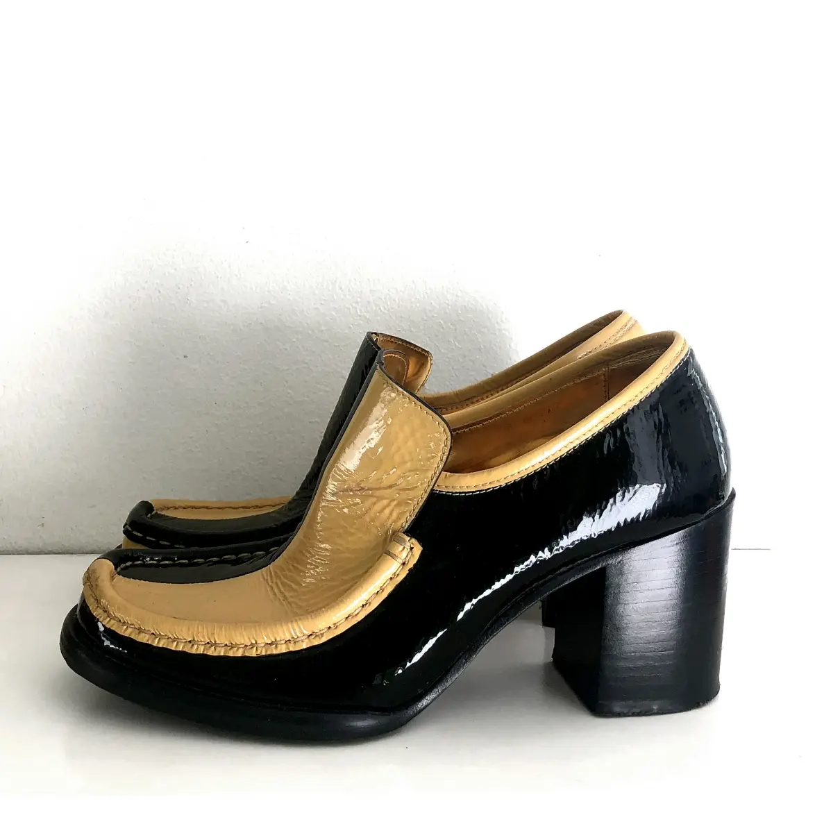 Acne Studios Patent leather heels for sale