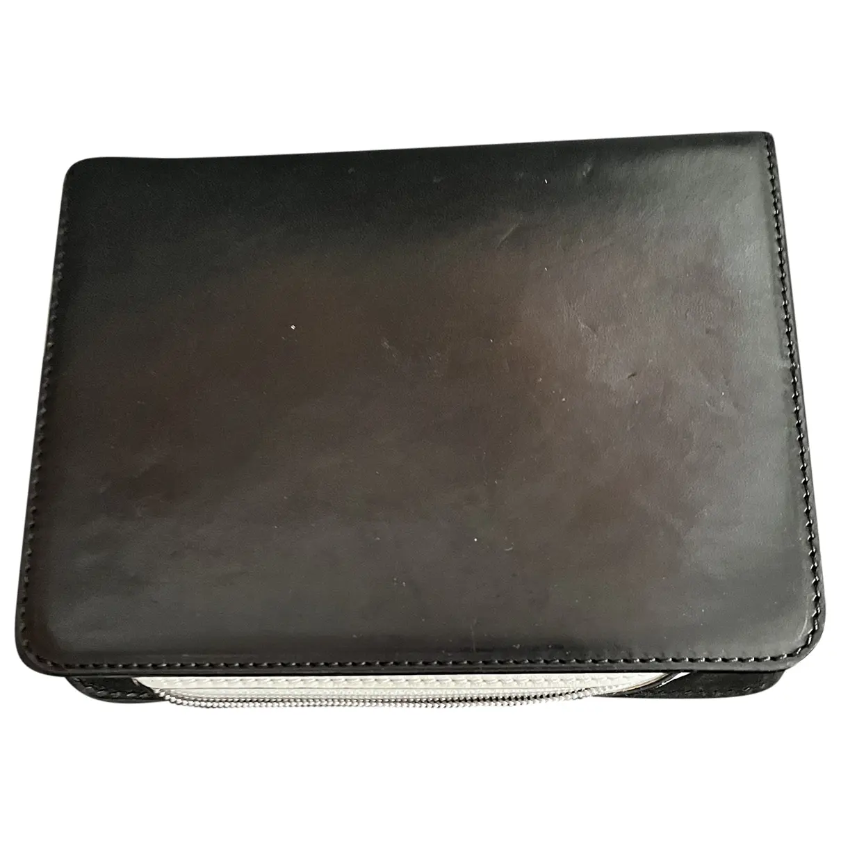 Patent leather clutch bag Ann Demeulemeester