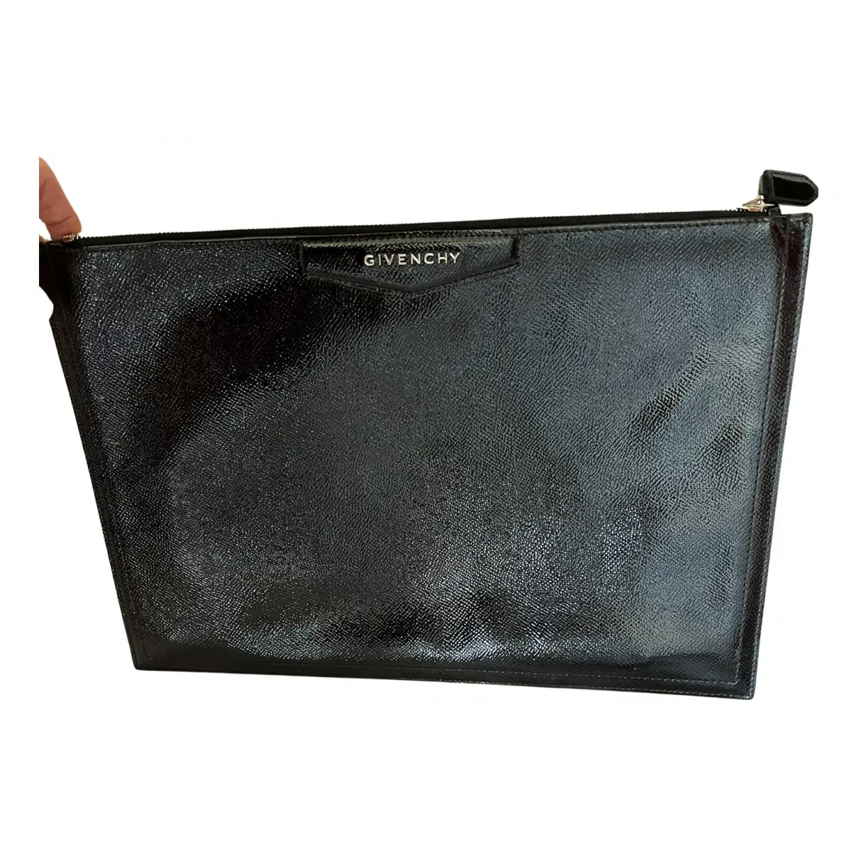 Buy Givenchy Antigona patent leather clutch bag online