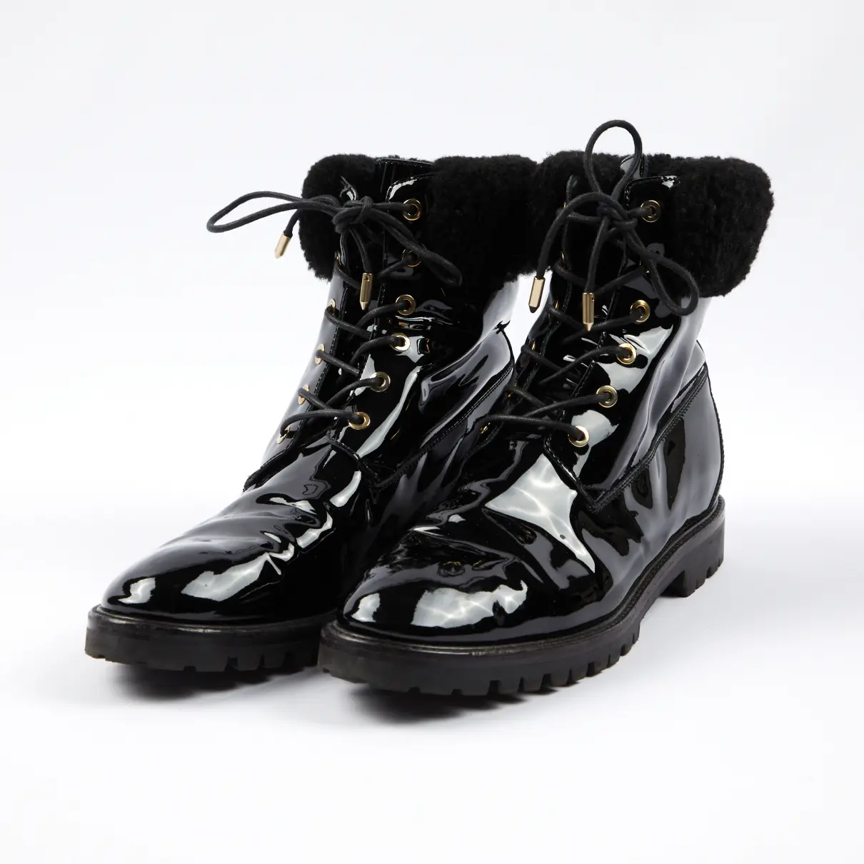 Buy Aquazzura Patent leather ankle boots online