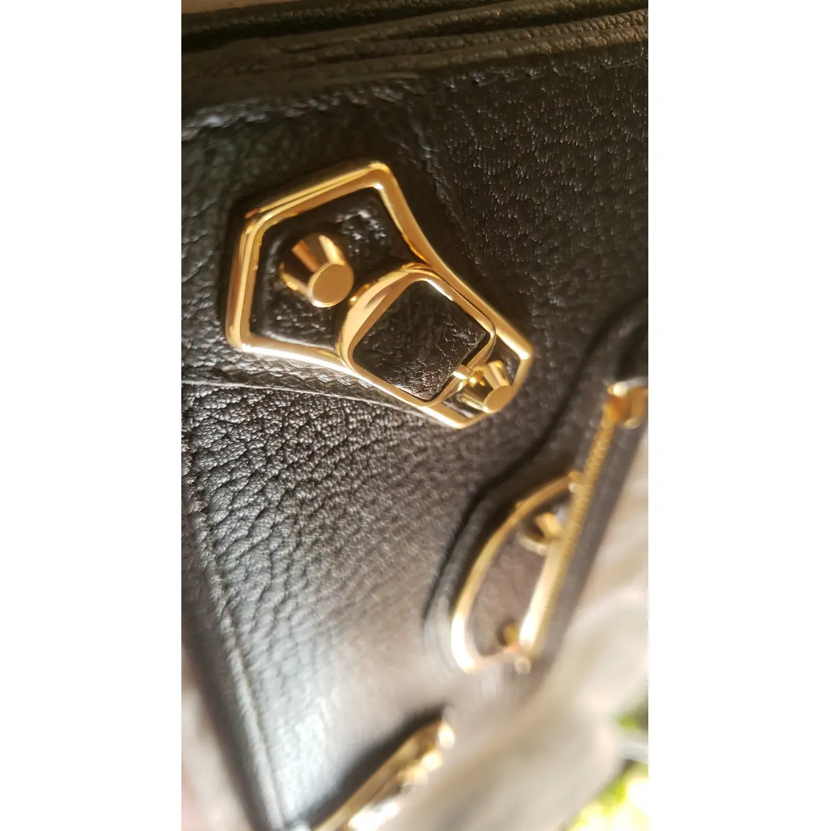 Patent leather purse Balenciaga