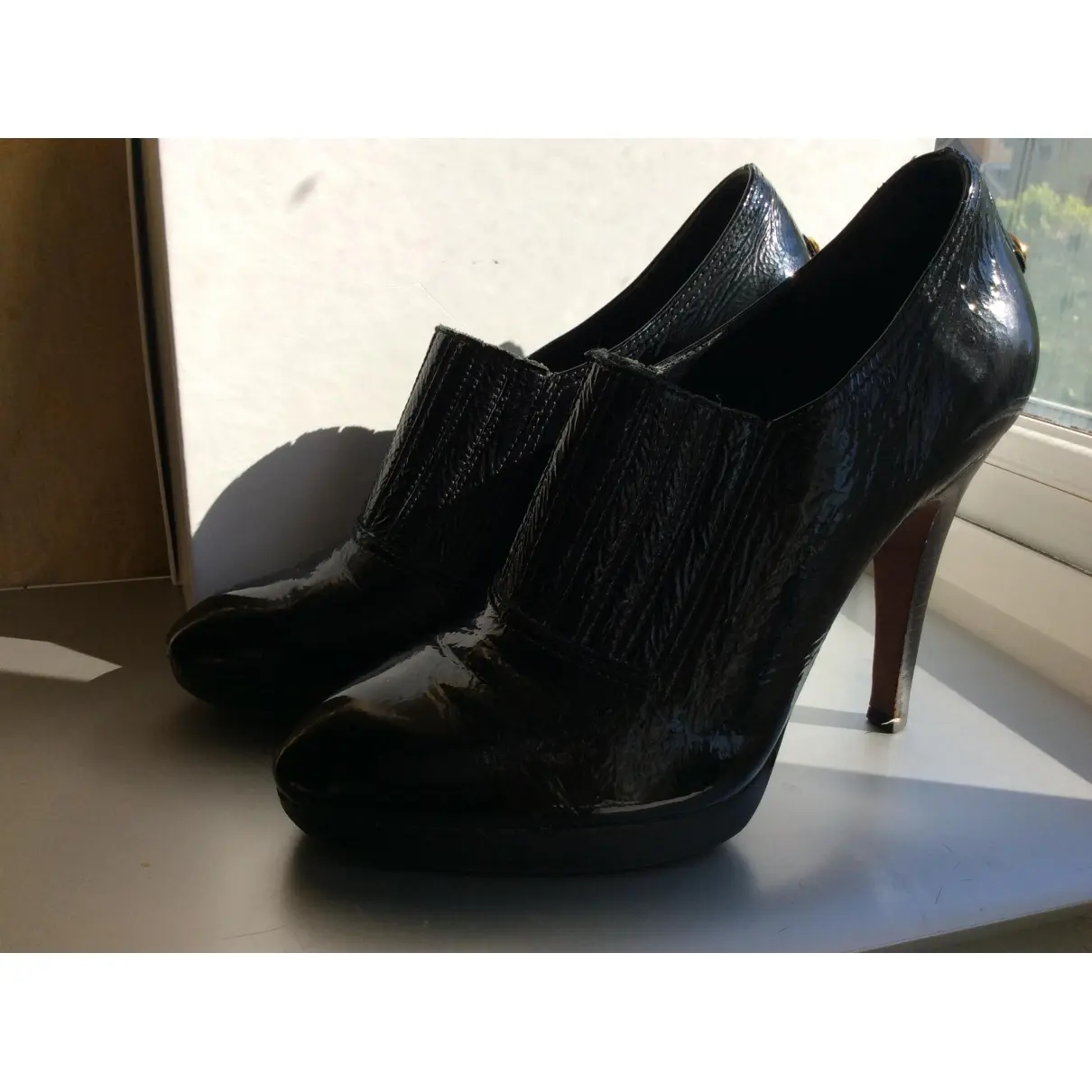 Bcbg Max Azria Patent leather ankle boots for sale