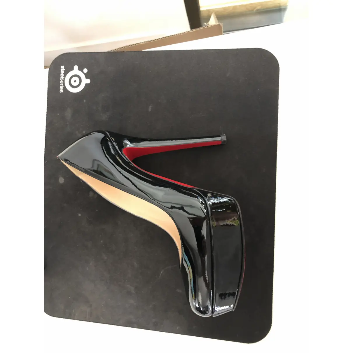 Bianca patent leather heels Christian Louboutin