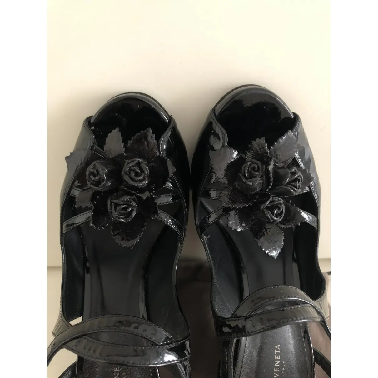 Patent leather sandal Bottega Veneta