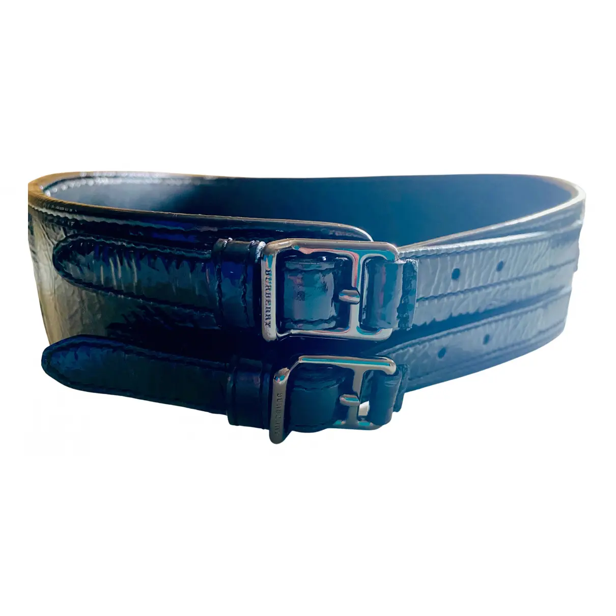 Patent leather belt Burberry