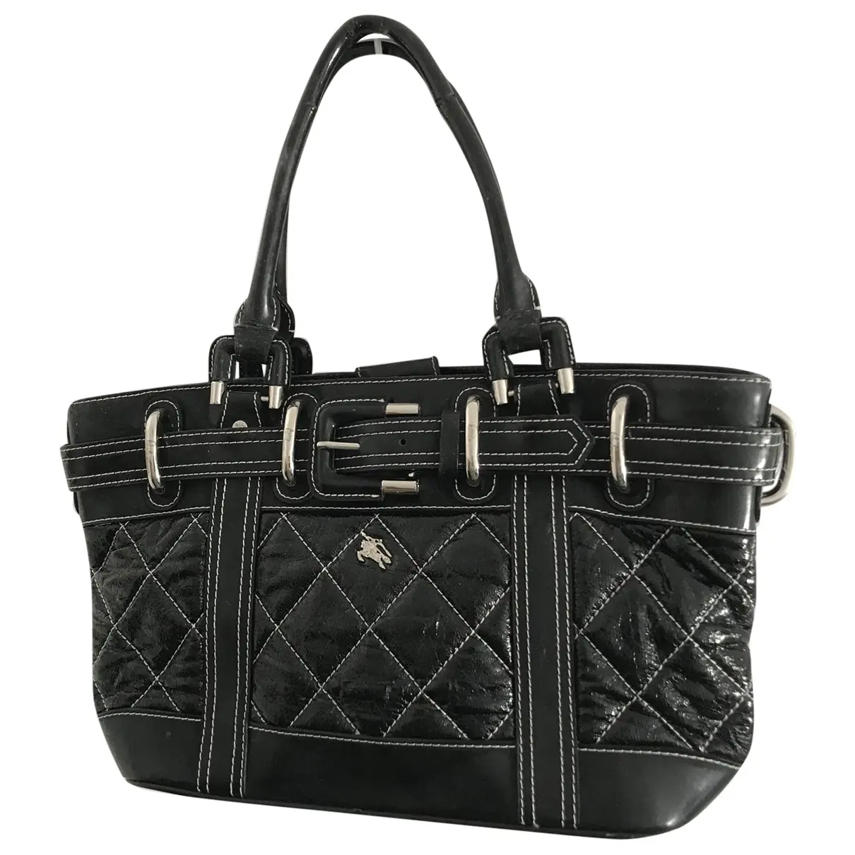Patent leather handbag Burberry