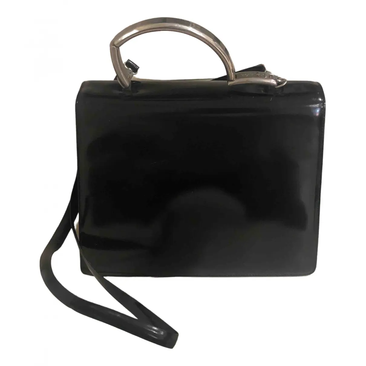 Patent leather handbag Byblos