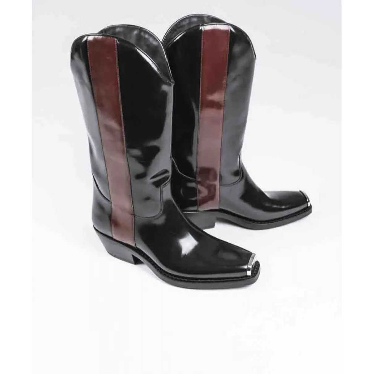 Buy Calvin Klein 205W39NYC Patent leather cowboy boots online