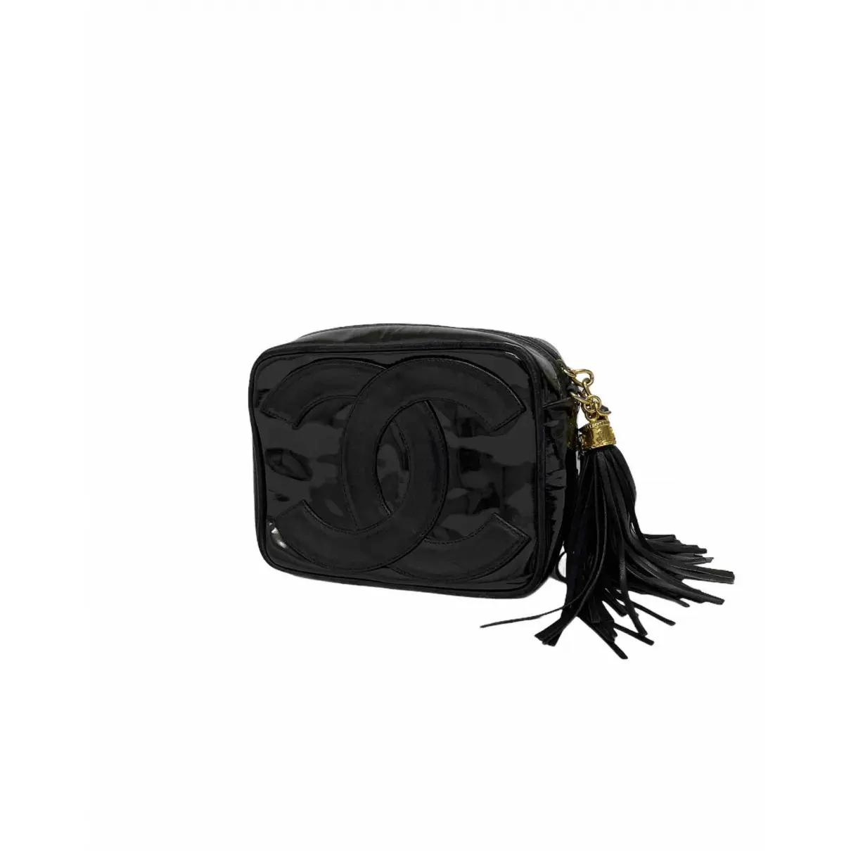 Camera patent leather crossbody bag Chanel - Vintage
