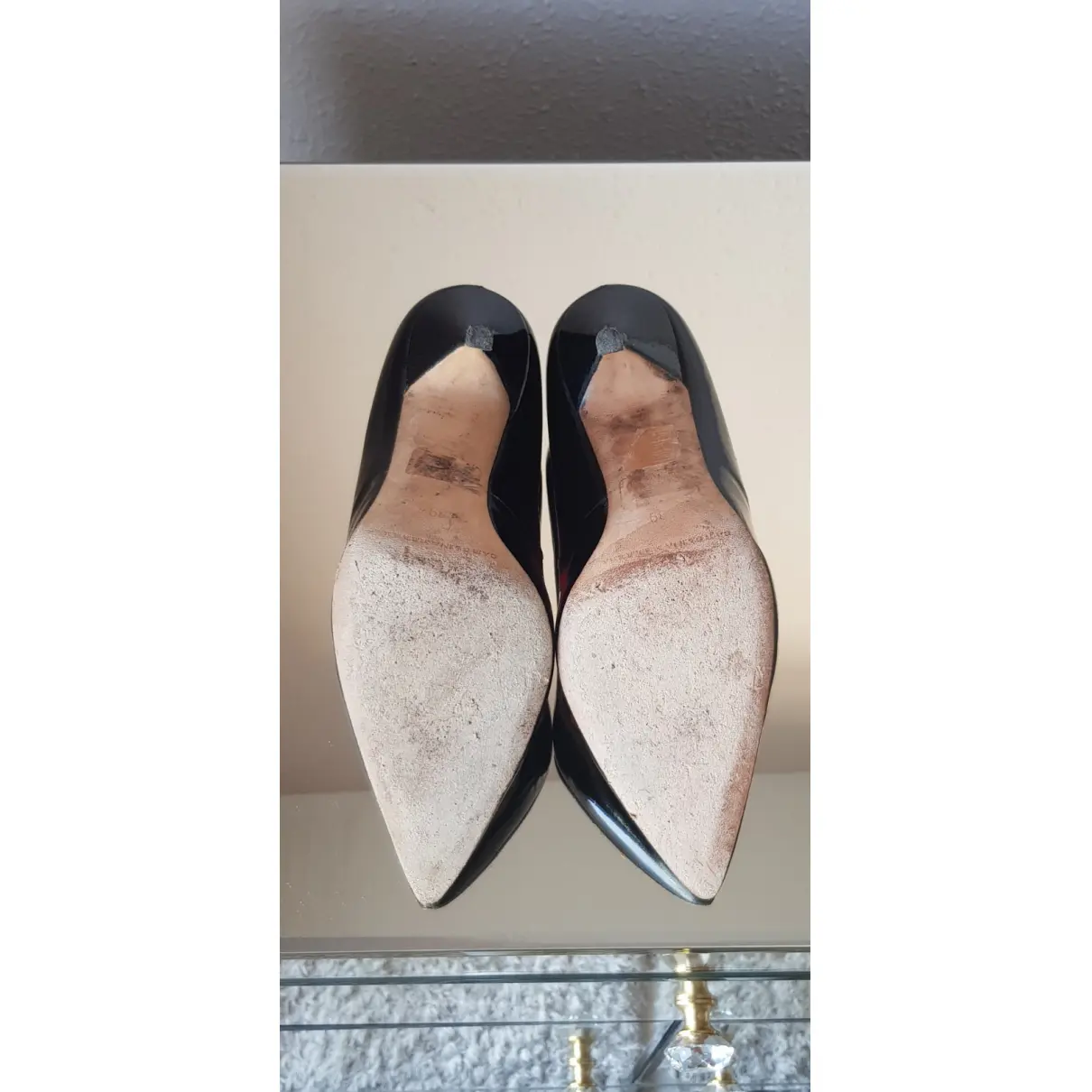 Patent leather heels Carolina Herrera - Vintage
