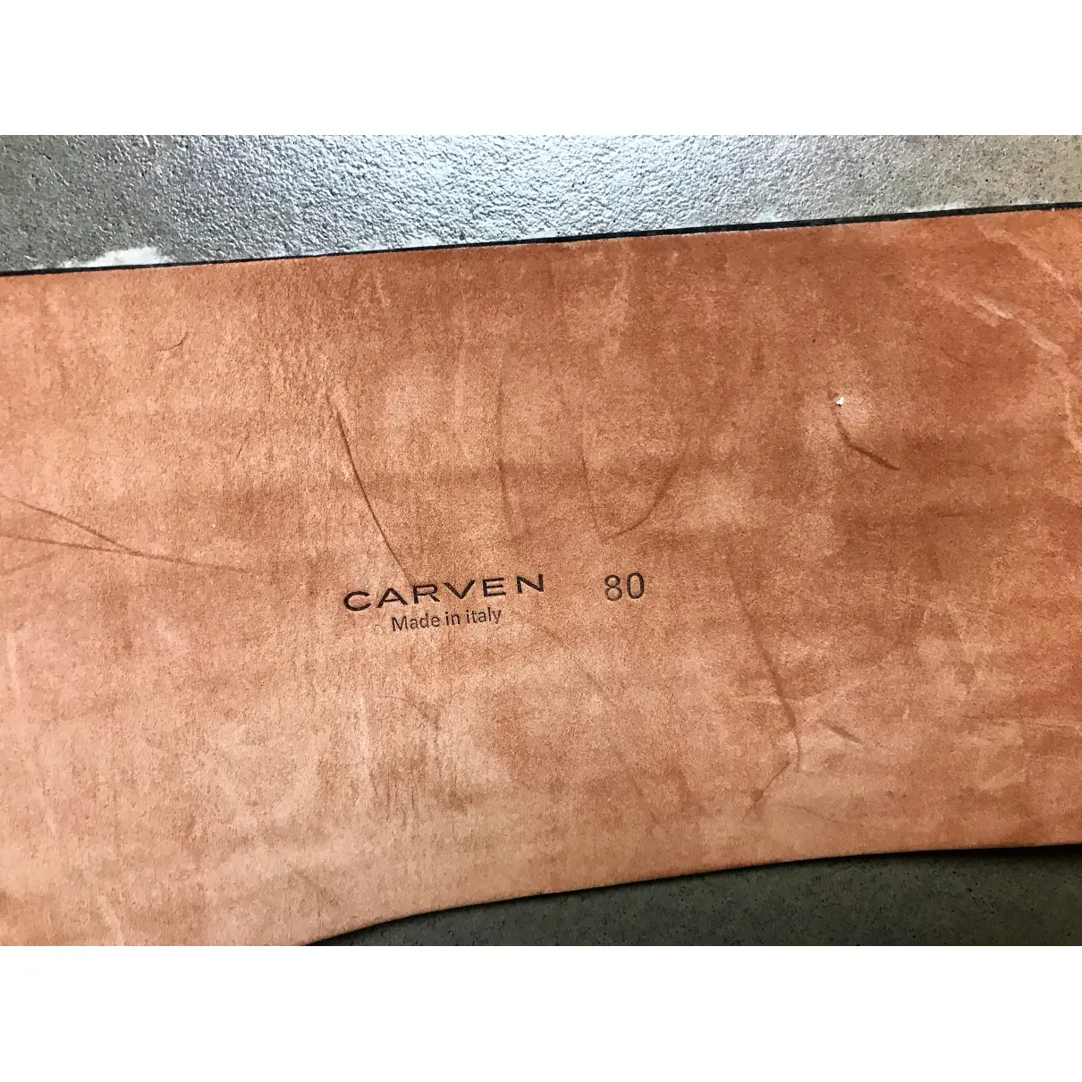 Patent leather belt Carven