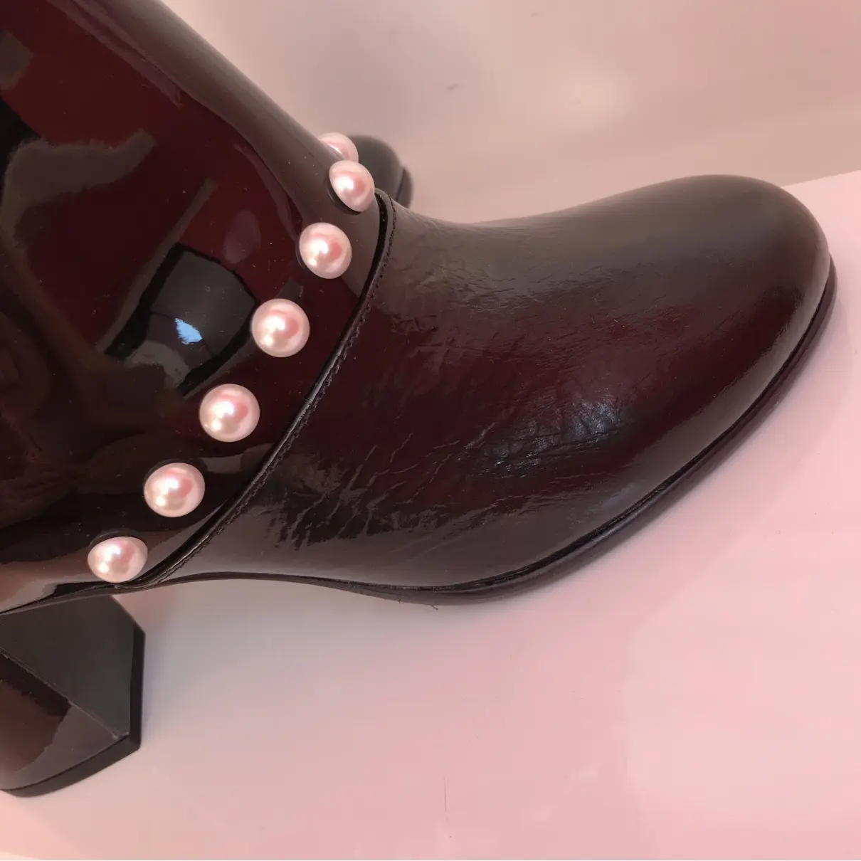Chanel Patent leather boots for sale