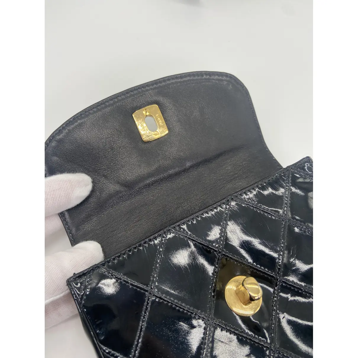 Patent leather mini bag Chanel