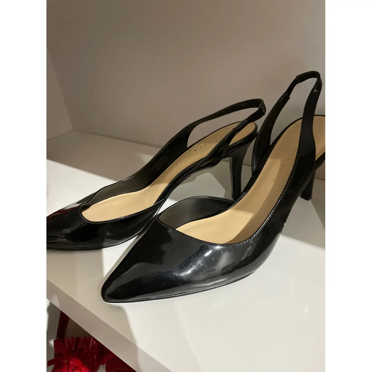 Buy CHARLES & KEITH Patent leather sandals online
